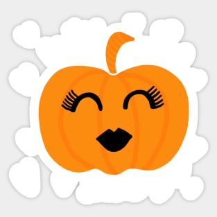 Basic Pumpkin Sticker